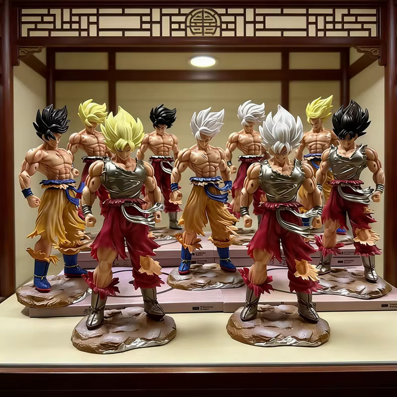 Bandai Dragon Ball Son Goku Super Saiyan Figur, Actionfigur, 22cm - Bild 2