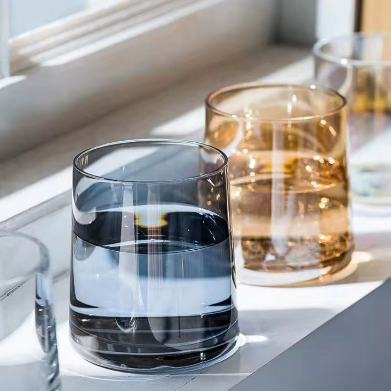 Hochwertiges Glasbecher-Set Tumbler in Transparent für Saft oder Whiskey - Bild 2