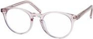 MESSYWEEKEND OLO MW Brille, Vollrand, Rund, Kunststoff, beige, transparent, Unisex - Bild 1