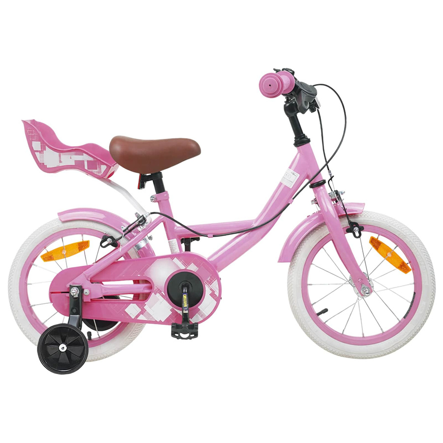 VD Home Furnishing Kinderfahrrad 14 Zoll Hellrosa - Bild 1
