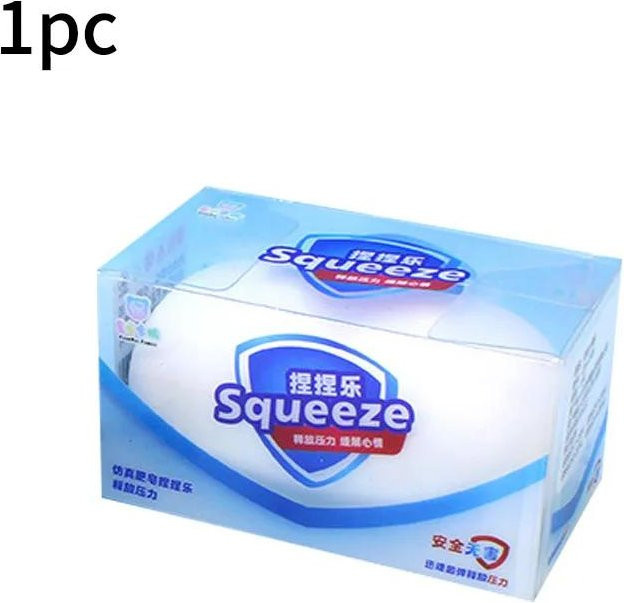 Binchi Fitness Simulationsseife Squishy, Weiches TPR, Stressabbau Spielzeug - Bild 1