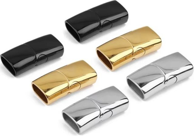 VOQ Armband Ende, Edelstahl, Silber, Magnetischer Verschluss - Bild 1