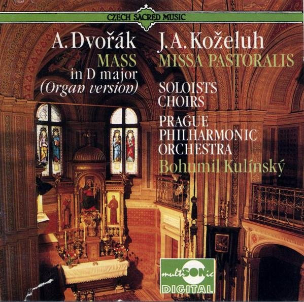 Messe in D-Dur / Missa Patoralis von Antonín Dvořák, Jan Antonín Kozeluch, CD - Bild 1