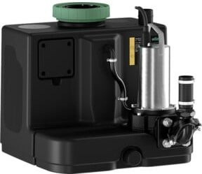 Wilo Abwasserhebeanlage DrainLift SANI Cut-M. 30T/1 in Schwarz, 400 V, CEE 16A, 3P+N+PE - Bild 1
