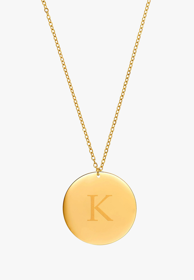 Heidemann Schmuck Kette mit Buchstabe, Gold, Damen - Bild 1