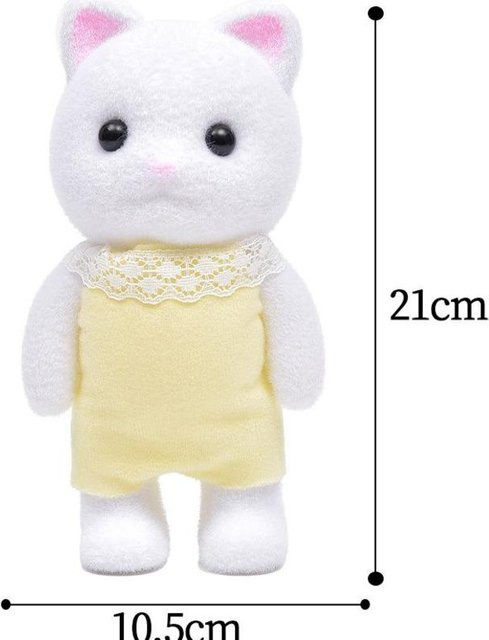 Binchi Fitness Wälder Familie Tier Figur, Handy Ständer, beige - Bild 1