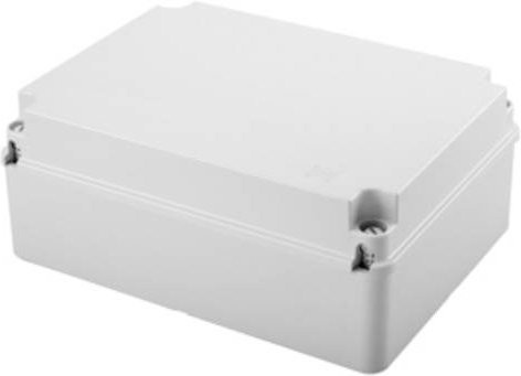 Gewiss GW44209 Abzweigkasten aus Kunststoff in Weiß, L x B x H: 31,6 x 23,6 x 12,8 cm, IP56 - Bild 1