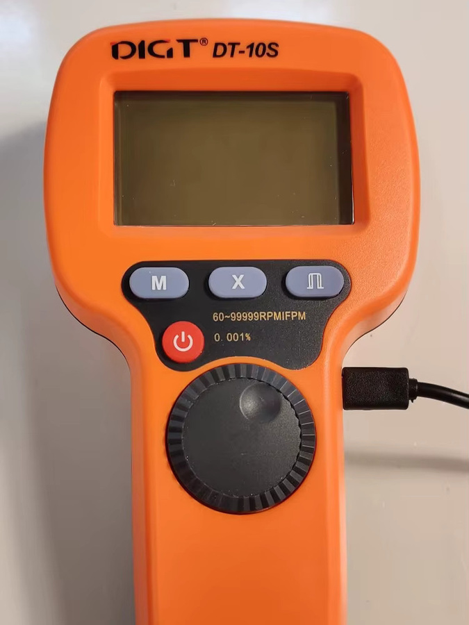 BTMETER Berührungsloser digitaler Stroboskop-Drehzahlmesser in Orange für Motoren und elektrische Maschinen - Bild 5