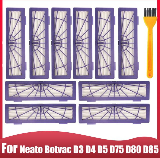 HEPA-Filter Ersatzteile für Neato Botvac Staubsauger D3 D4 D5 D75 D80 D85 65 70E 75 80 85 in Lila - Bild 1