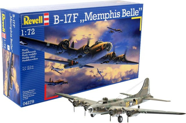 Revell B-17F Memphis Belle Modellbau 1:72 ab 13 Jahren - Bild 1