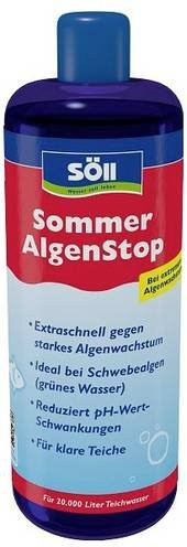 Söll 83162 Sommer Algen Stop für künstliche Teiche und Gartenteiche - Bild 1