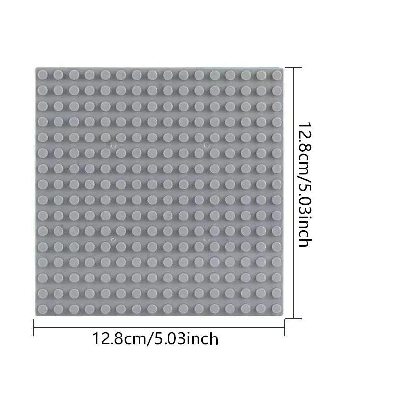 Yiran toy 16x16 Grundplatte Zubehör blau 4-teiliges Set - Bild 3
