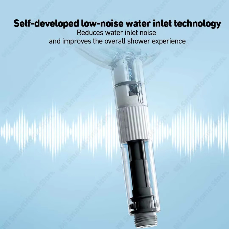 Xiaomi Mi Booster Handbrause MJZYSCHSO1DB mit druckverstärktem Wasserauslass und geräuscharmer Technologie - Bild 2