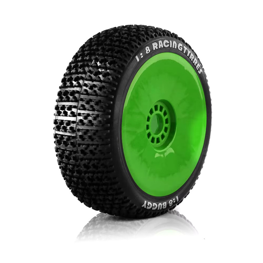 AJRC Off Road Buggy Reifen Rad, 4-teiliges Set, 116mm, 17mm Hex Naben - Bild 3