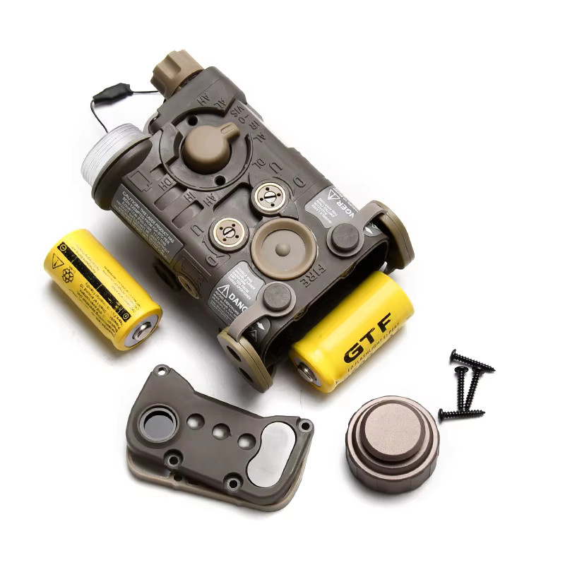 WADSN Taktisches NGAL Dummy Batteriegehäuse aus Nylon für 20mm Picatinny Rail AR Zubehör LA23 Stecker - Bild 3
