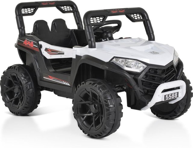 Moni Elektroauto Buggy UTV 5588, weiß, mit Fernbedienung, MP3, Lichter, ab 3 Jahre - Bild 1