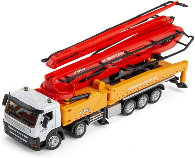 Huina 1709 Betonpumpenwagen, Spielzeug, 1:50, Metall - Bild 1