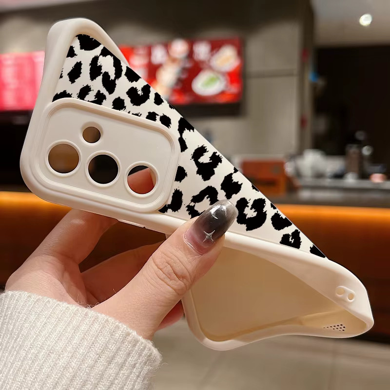 Samsung Handyhülle aus weichem Silikon mit Leopardenmuster in Pink und Multicolour für Galaxy S26 S25 S24 S23 Ultra S24 FE A57 A56 A55 A37 A35 A17 A16 A15 5G - Bild 2