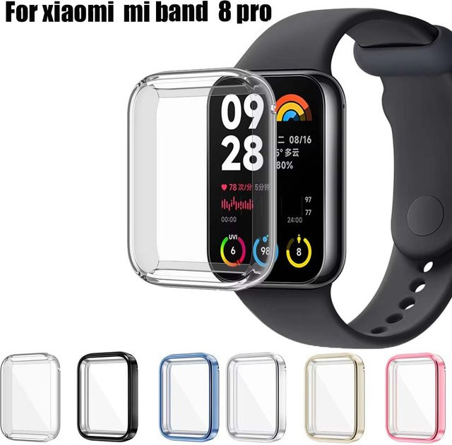Xiaomi Smartwatch-Hülle für Mi Band 9 Pro, Silikon, transparent - Bild 1