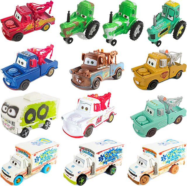 Hot Wheels Disney Pixar Cars 3, 2-teiliges Set, Metall-Druckguss-Spielzeugautos, 1:55 - Bild 1