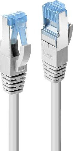 LINDY RJ45 CAT 6a S/FTP Ethernet LAN Kabel Grau, Länge: 7,50 m - Bild 1