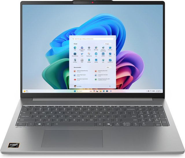 Lenovo IdeaPad Slim 5 16AKP10 Notebook Luna Grey, 16 Zoll, AMD Ryzen AI 5, 16 GB RAM, 1000 GB SSD, Windows 11 - Bild 1
