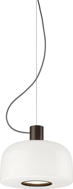 Flos Bellhop Pendelleuchte aus Glas und Metall in Braun mit E27 Fassung - Bild 1
