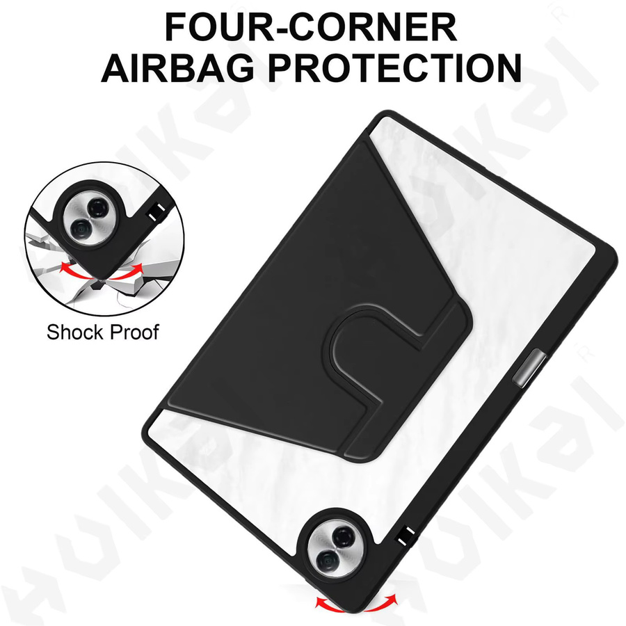 Rotierende Schutzhülle für Honor Pad 10 Magic Pad 3X9 Pro X9A 2 V9 in Schwarz mit Stifthalter und Auto Wake Sleep Funktion - Bild 5