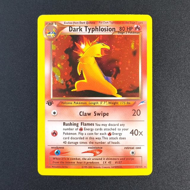 Keeppley Pokémon Dark Typhlosion, Sammelkarte, Einzelne Karte - Bild 1