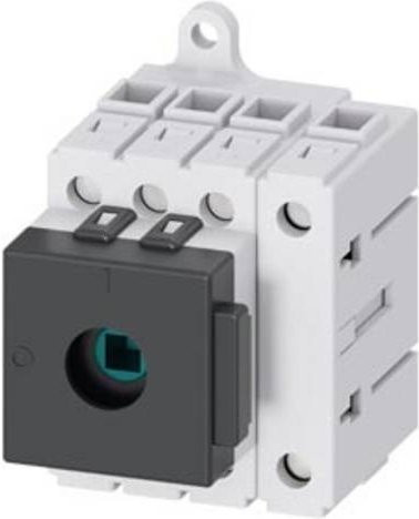 Siemens Lasttrennschalter 4polig 16A 16mm² 690 V/AC 3LD30100TL05 in Weiß - Bild 1