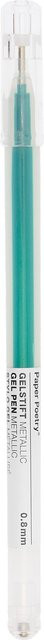 Rico Design Paper Poetry Metallic Gelstift in Grün mit 0,8 mm Stiftbreite - Bild 1