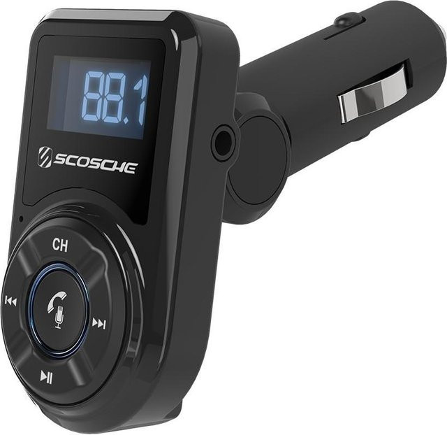 Blaupunkt BTFM3 Bluetooth FM-Transmitter in Schwarz mit USB-C Anschluss - Bild 1