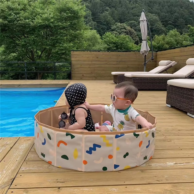 PANGDUBE Baby Ball Pool Pit, Bunt / Mehrfarbig, 80*20cm - Bild 3