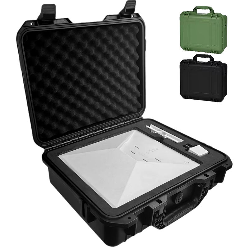 Starlink Mini Case Starlink Mini wasserdichte Hartschalen-Reisetasche mit Innenschaum für Zubehör in Schwarz - Bild 7