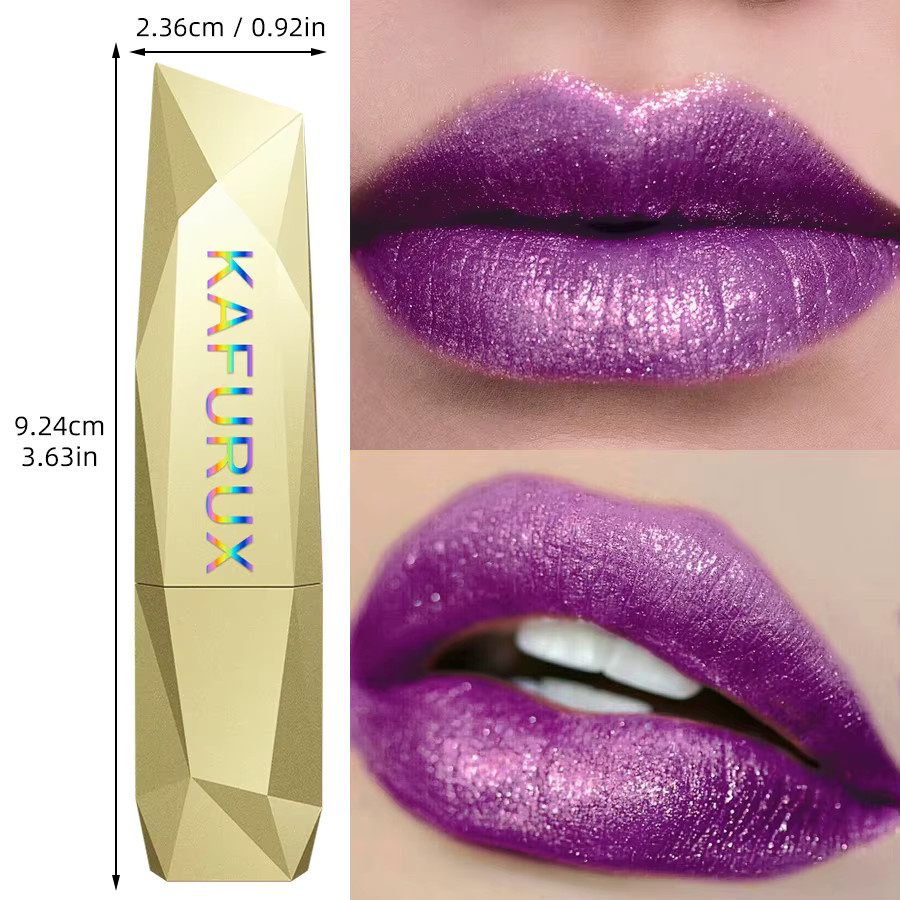 KAFURUX Lippenöl, Lila, Schimmernd, Damen - Bild 3