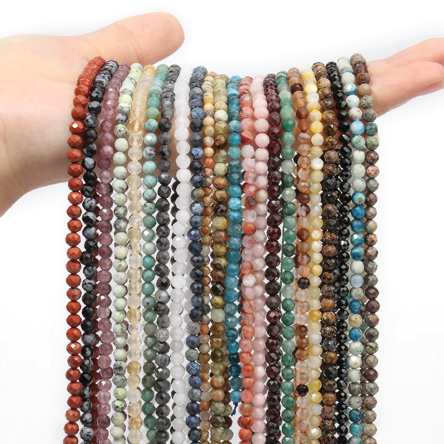 Perlen, Granat, Opal, Labradorit, Sodalith, Bunt, Unisex - Bild 3