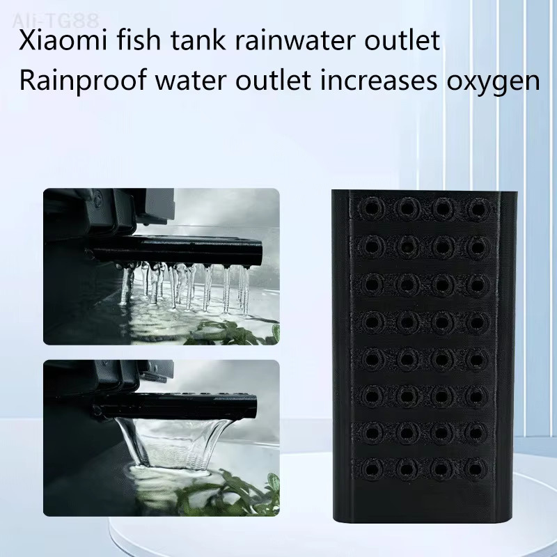Xiaomi Mijia Dual Outlet Waterfall Modification Aquarium Zubehör in Schwarz - Bild 2