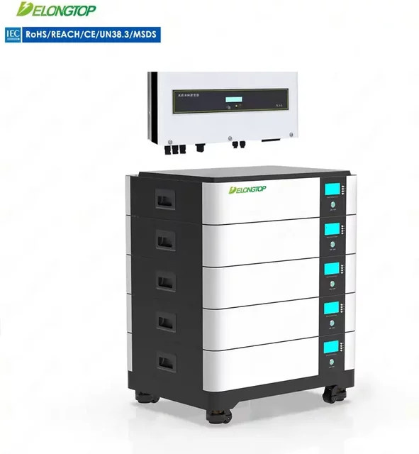 XMSJ All-in-One-Solarsystem mit 20 kWh Speicher und stapelbarer LiFePO4-Batterie in Weiß - Bild 1
