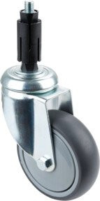 BS Schwere Apparaterolle C104.A85.102 in Silber und Braun aus Kunststoff - Bild 1