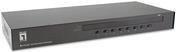Level One KVM-3208 8-Port VGA KVM Switch mit PS/2 und USB in Schwarz - Bild 1