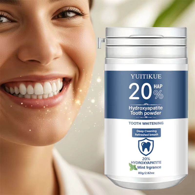 YUITIKUE Zahnpulver Hydroxyapatit, Minzduft, 80g - Bild 3