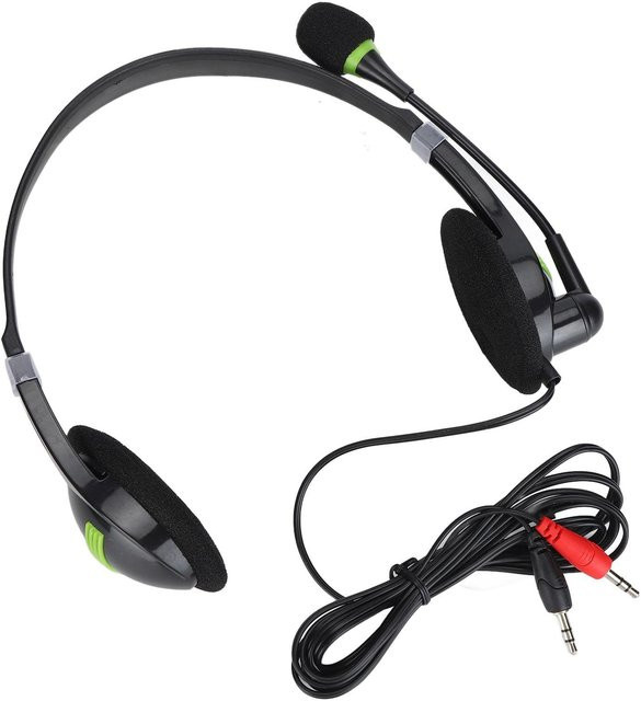 Honor Electronics SY440MV Over-Ear-Kopfhörer mit Geräuschunterdrückung, kabelgebunden mit 3,5mm Klinke und USB-A, Schwarz - Bild 1