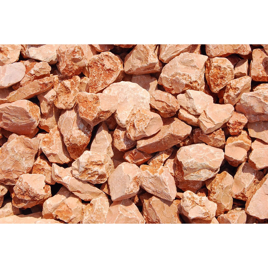 Marmorbruch Verona-Rot als Zierkies für den Garten, Korngröße 25 - 50 mm, 1000 kg Big-Bag - Bild 2