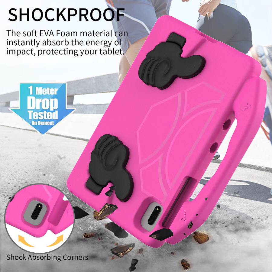 EVA Tablet Stand Case für Huawei Matepad SE 11 2024, Honor Pad X8A X9 X8 Pro und weitere Modelle, Farbe: Lila - Bild 5