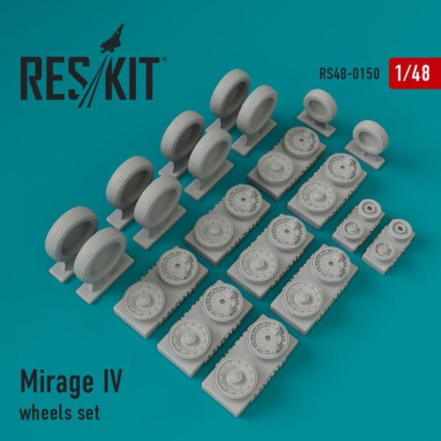 ResKit Models Mirage IV - Wheels set - Bild 1