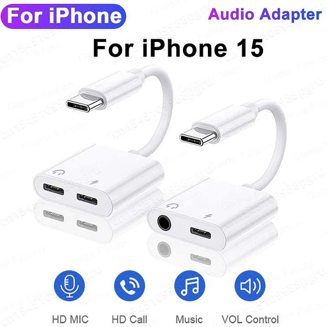 MINIONS CHARGE USB-C auf 3,5 mm Klinke Audio-Adapter in Weiß - Bild 1