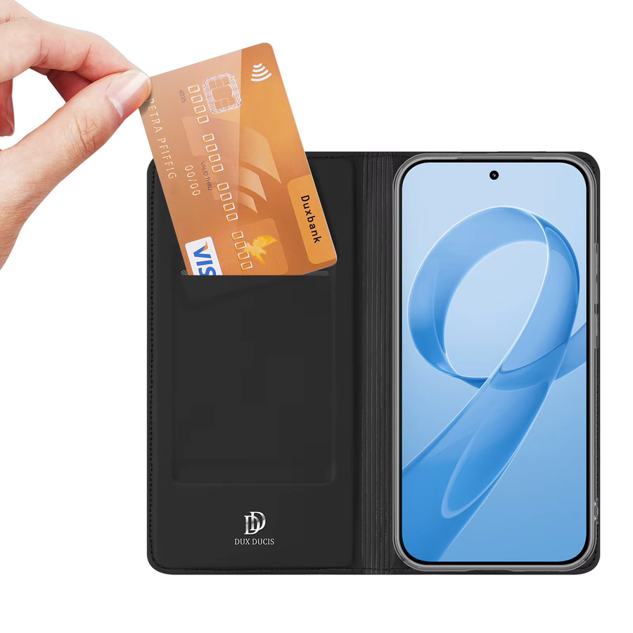 DUX DUCIS Magnetische PU Leder Flip Case Brieftasche mit Kartenfach für Xiaomi Poco F8 Ultra, F8 Pro, C85, Redmi K90 Pro Max und 15C in Schwarz oder Blau - Bild 3