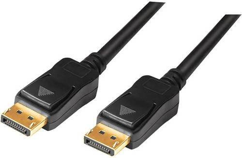 LogiLink DisplayPort Anschlusskabel Schwarz 15 m CV0113 - Bild 1