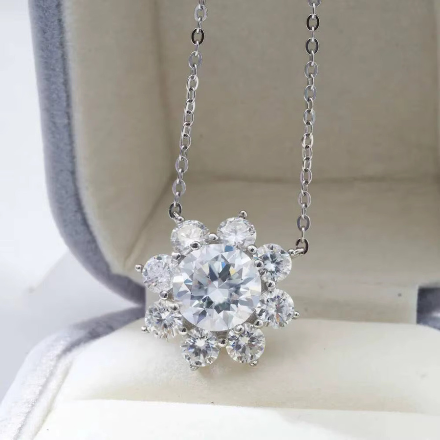 JoiasHome Halskette, 925 Silber, Diamant, Damen - Bild 2
