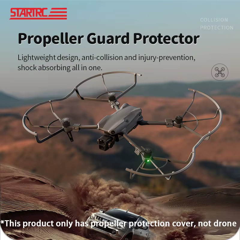 STARTRC Propellerblattschutz für DJI AIR3S in Grau mit vollständigem Surround-Antikollisionsschutz - Bild 2